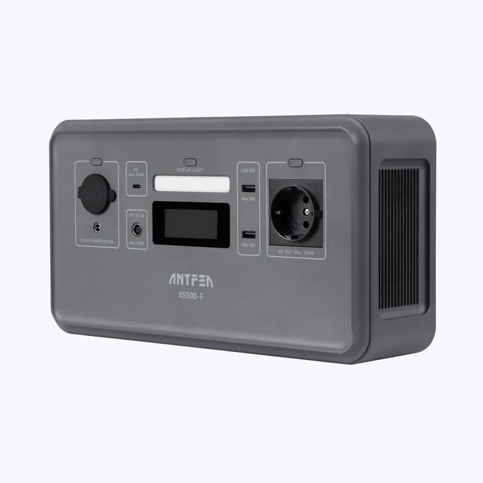 Antfea XS500F Taşınabilir Güç Sistemi - Gri 500W Mini