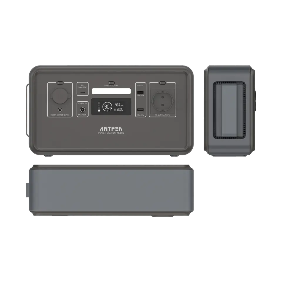 Antfea XS500F Taşınabilir Güç Sistemi - Gri 500W Mini