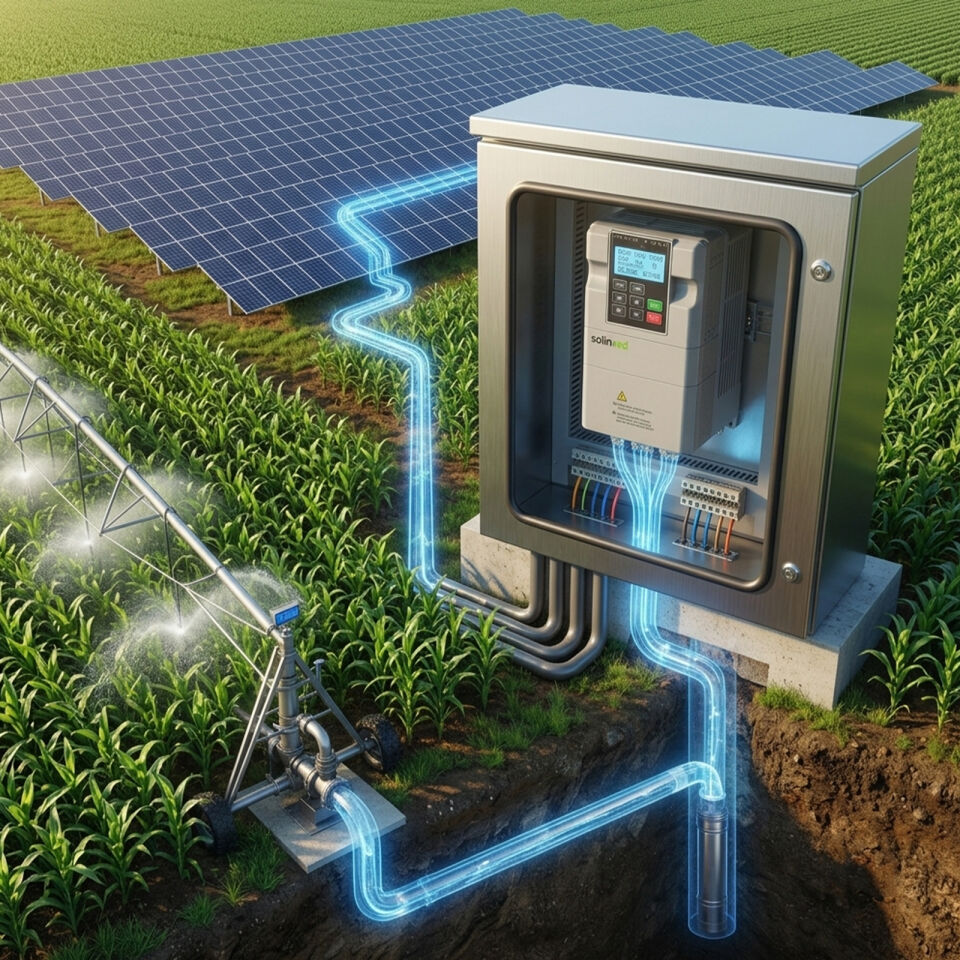 Solinved 1.5 kW 2 HP Trifaze Solar Pompa Sürücü