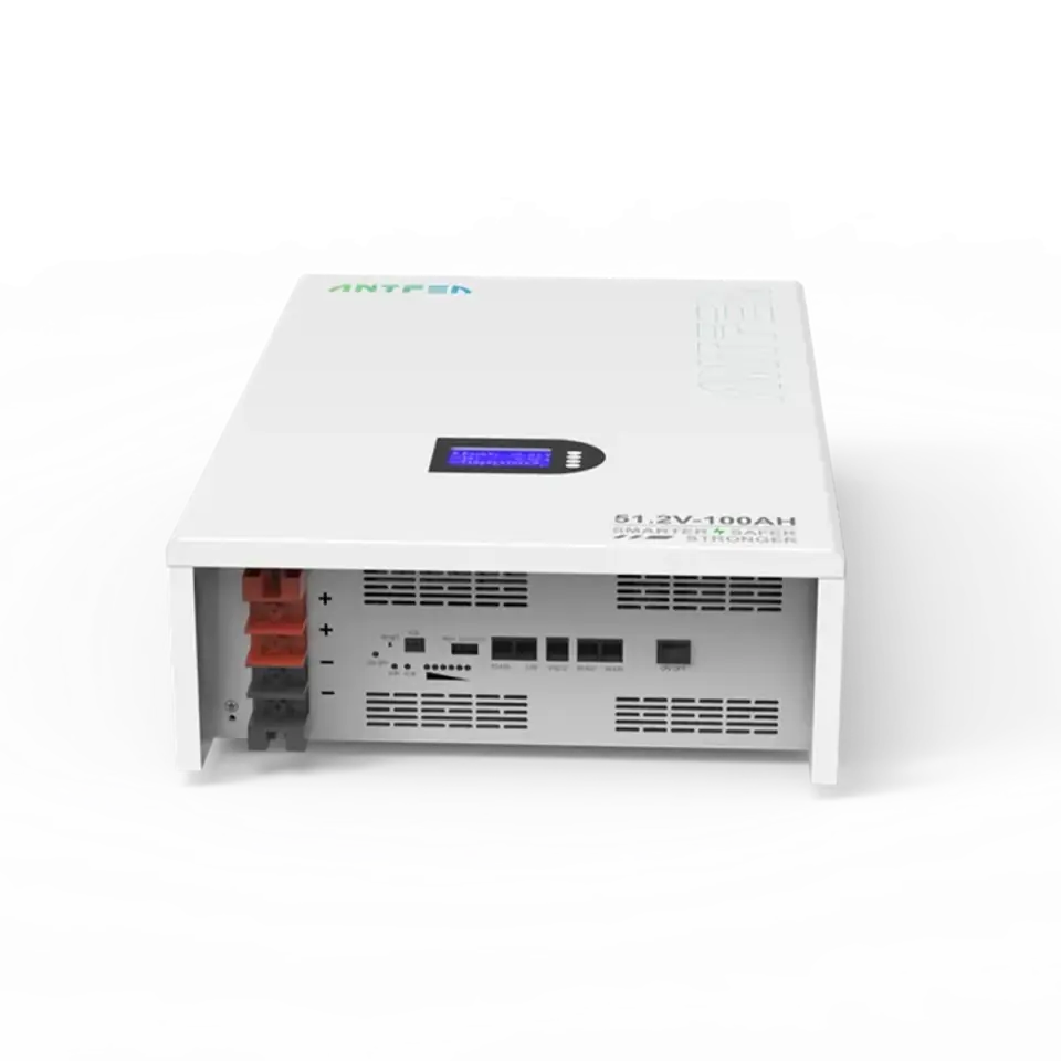 ANTFEA 51.2V (48V) 100 Ah 5.12 kwh LiFePo4 Duvar Tipi Batarya