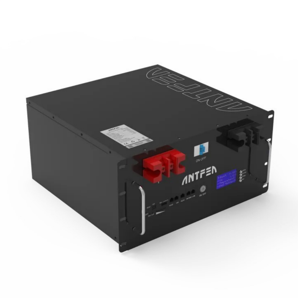 ANTFEA 51.2V (48V) 200Ah 10.2 kwhLiFePo4 Lityum Rack Batarya