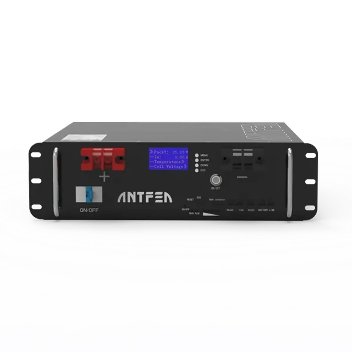 ANTFEA 51.2V (48V) 100Ah 5.12 kwh LiFePo4 Lityum Rack Batarya