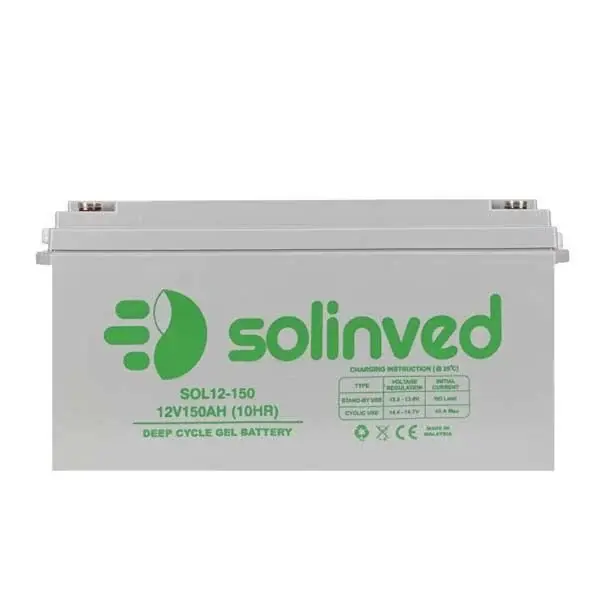 Solinved 12V 150 Ah Jel Akü