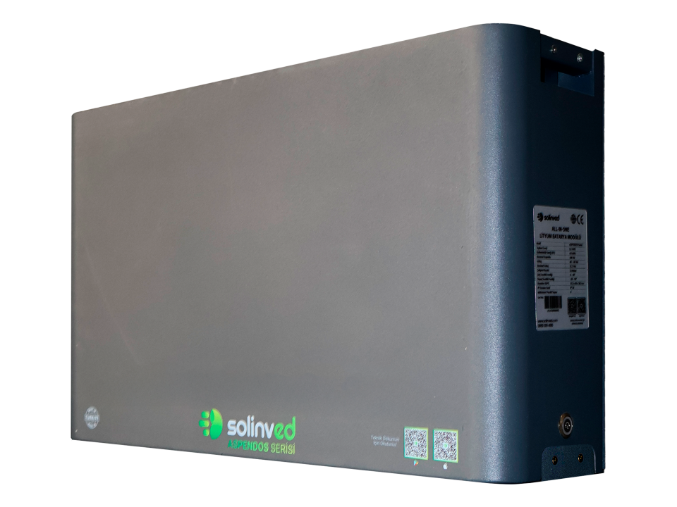 Solinved Aspendos Serisi All In One Batarya Modülü (5kWh)