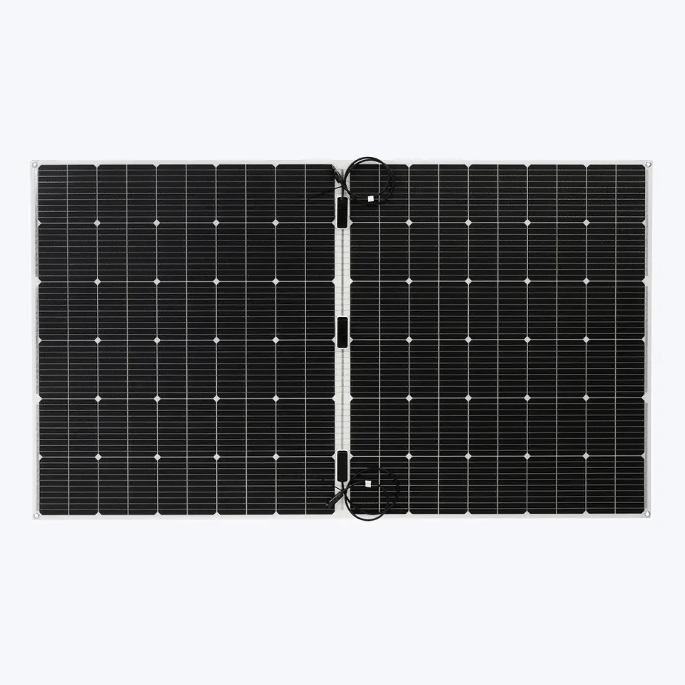 ANTFEA 12.8V (12V) 300Ah ABS Lityum Akü Akıllı Ekran Bluetooth LiFePo4 + Antfea 350W Esnek Güneş Paneli