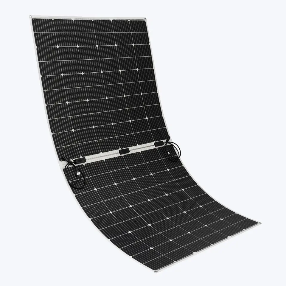 ANTFEA 12.8V (12V) 300Ah ABS Lityum Akü Akıllı Ekran Bluetooth LiFePo4 + Antfea 350W Esnek Güneş Paneli