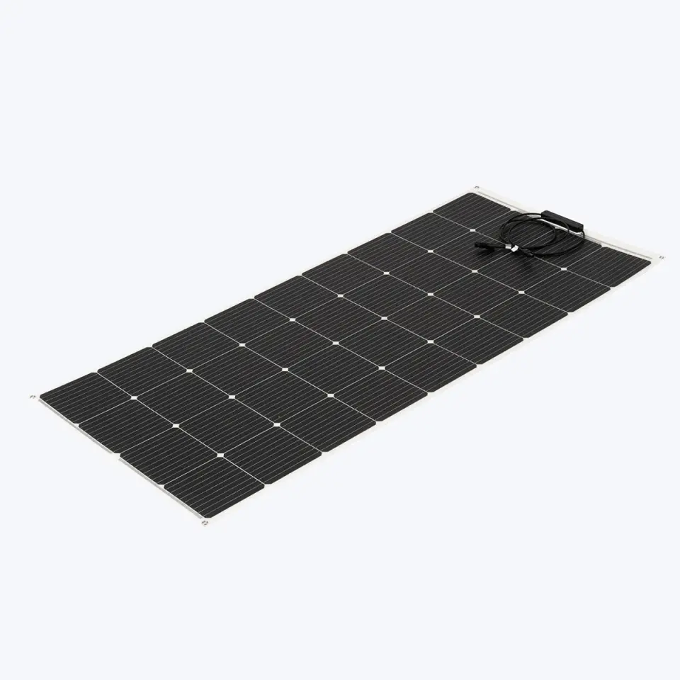 ANTFEA 12.8V (12V) 200Ah ABS Lityum Akü Akıllı Ekran Bluetooth LiFePo4 + Antfea 200W Esnek Güneş Paneli