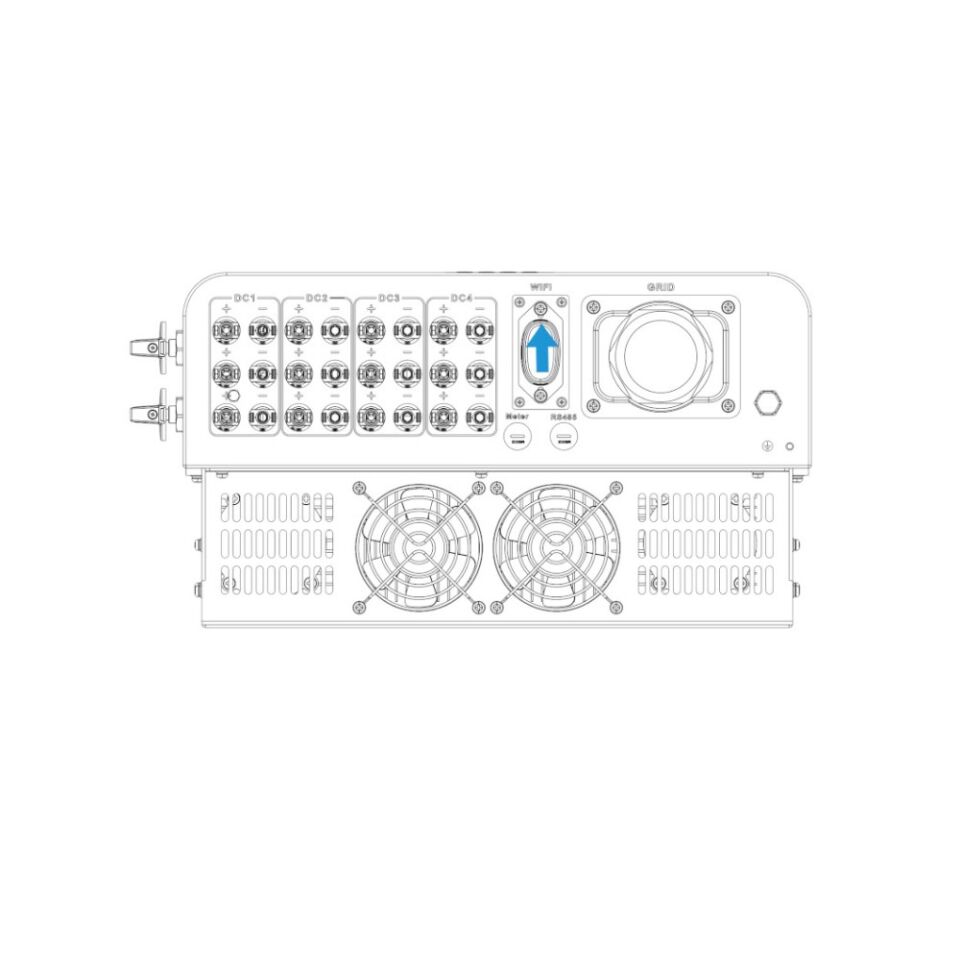 Deye Trifaze 40 kW On-Grid Solar String İnverter
