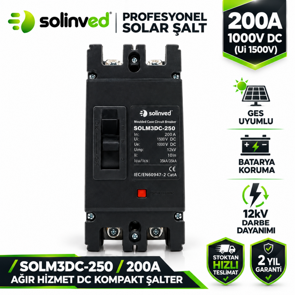 Solinved 200A DC Şalter