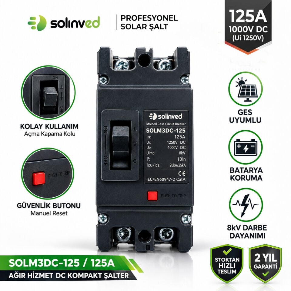 Solinved 125A DC Şalter