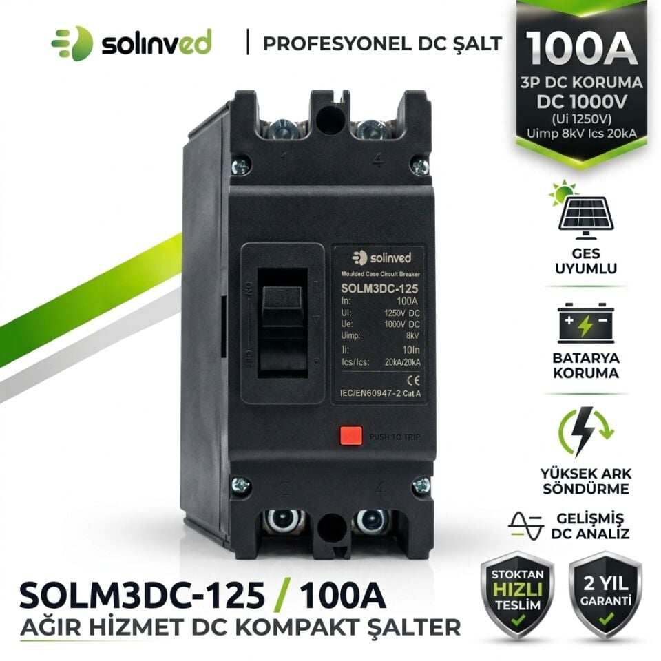 Solinved 100A DC Şalter