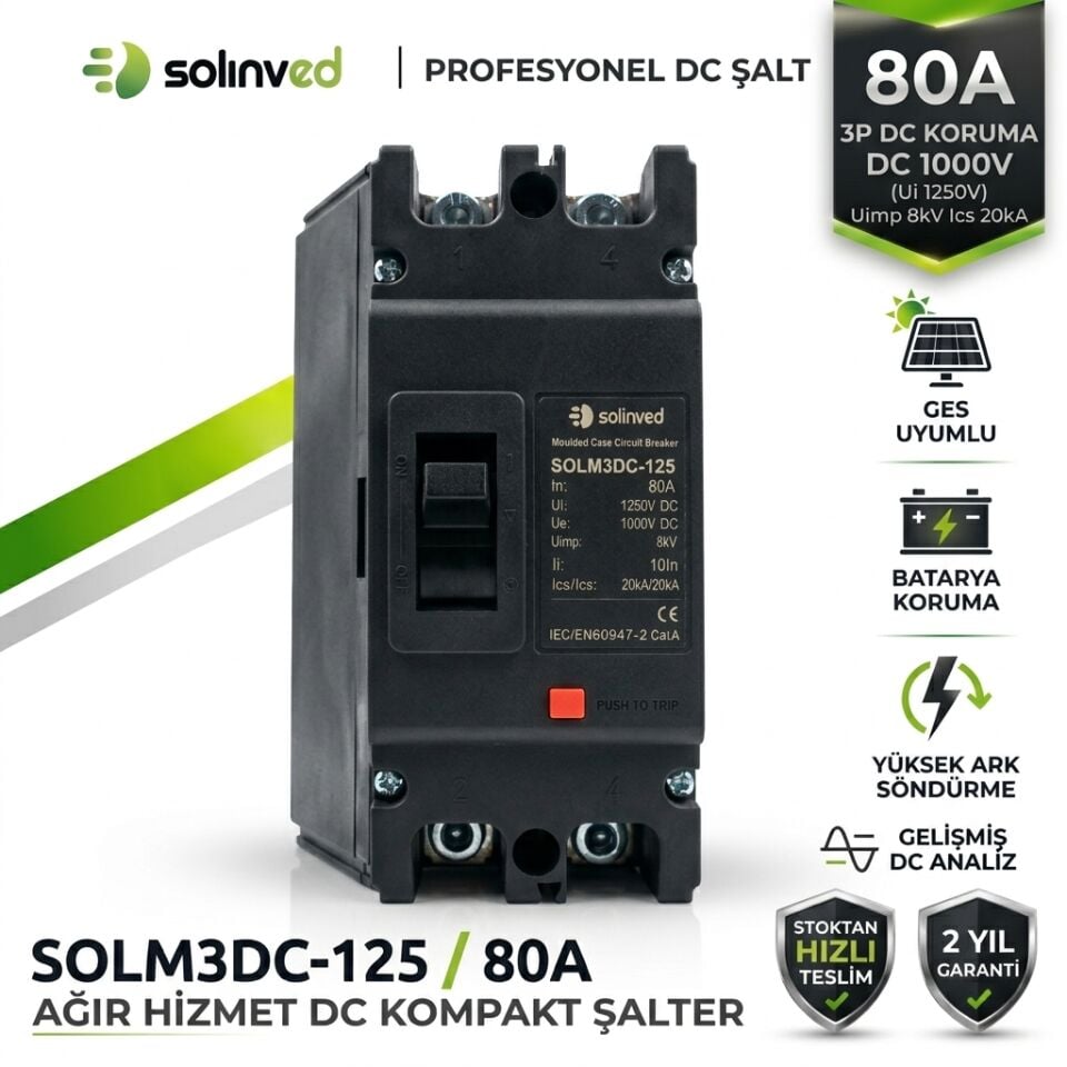 Solinved 80A DC Şalter