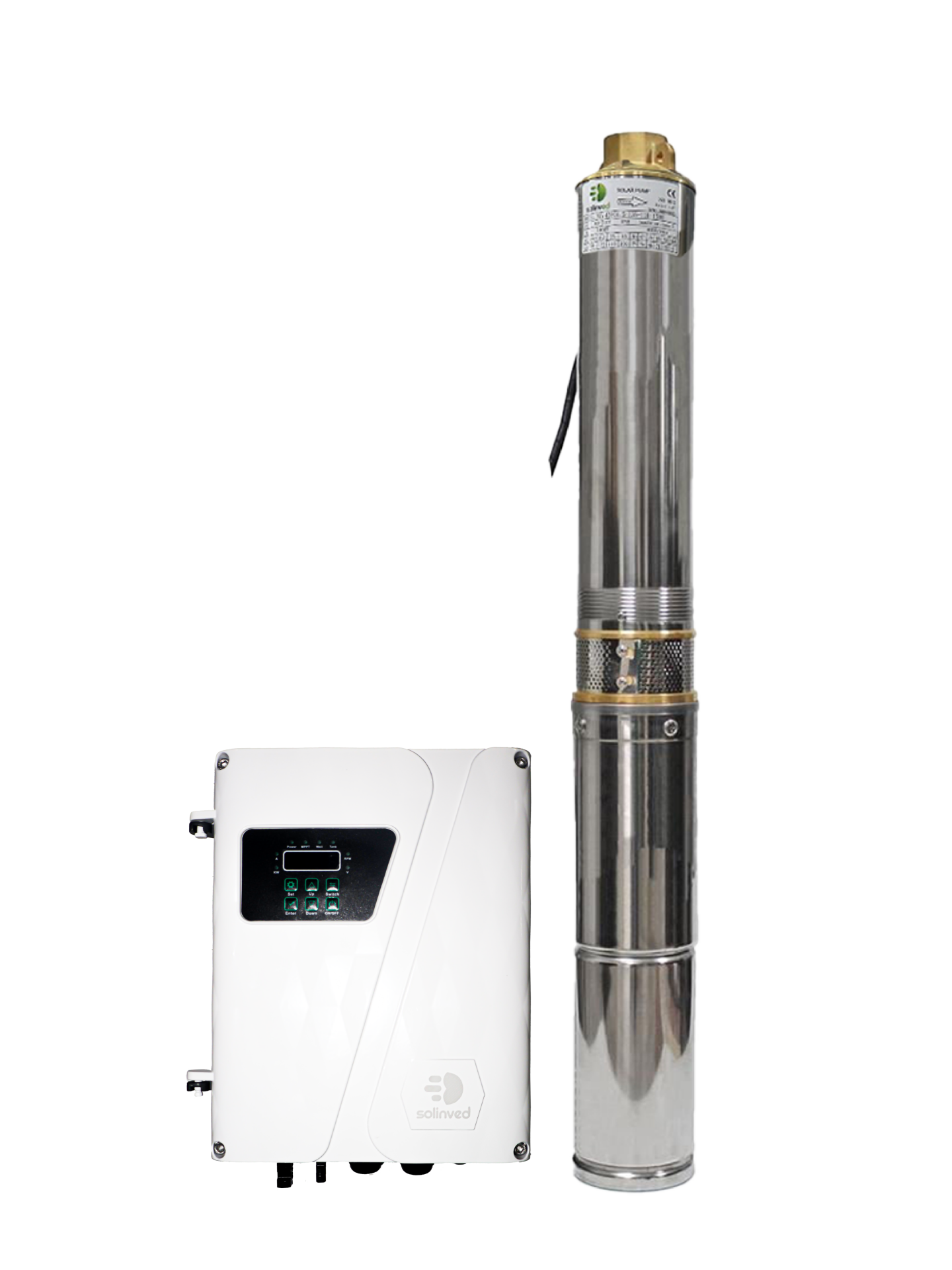 AC-DC Pompa 4 İnç 2200 Watt 9,5 Ton HMAX: 125 mt Outlet: 2
