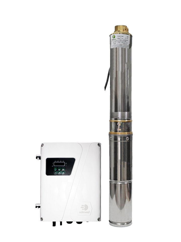 AC-DC Pompa 4 İnç 2200 Watt 9,5 Ton HMAX: 125 mt Outlet: 2