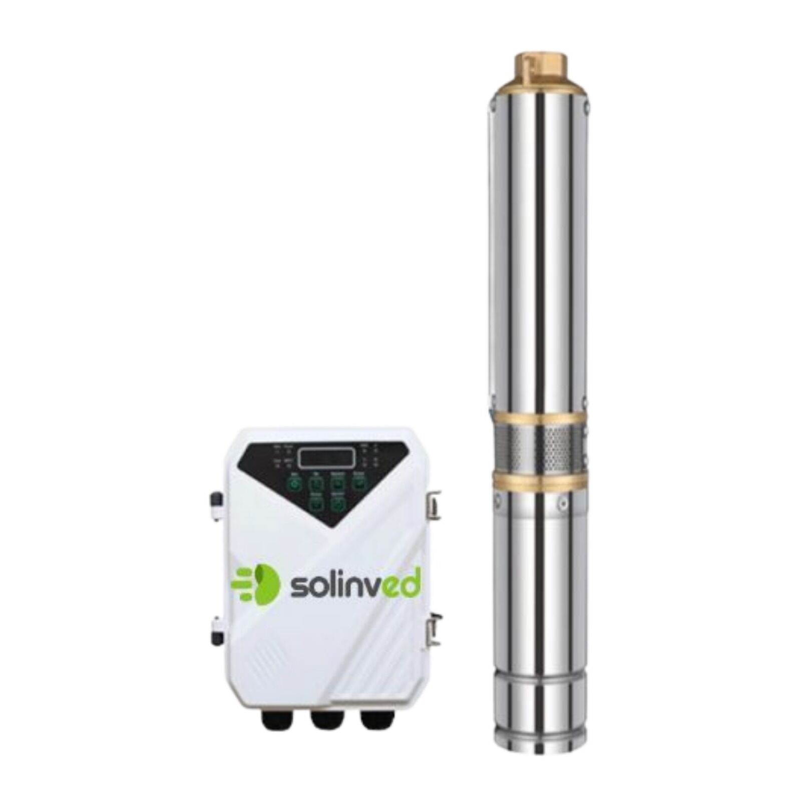 DC Pompa 4 İnç 72 Volt 1100 Watt 6,5 Ton HMAX: 86 mt Outlet: 1,25
