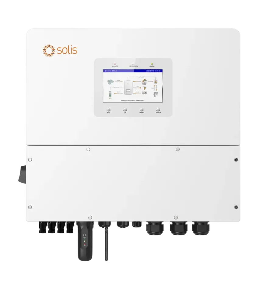 Solis 12 kW Trifaz Hibrit İnverter HV