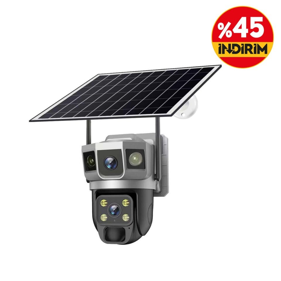 Solinved Güneş Enerjili PTZ 4G Kamera - CM 26