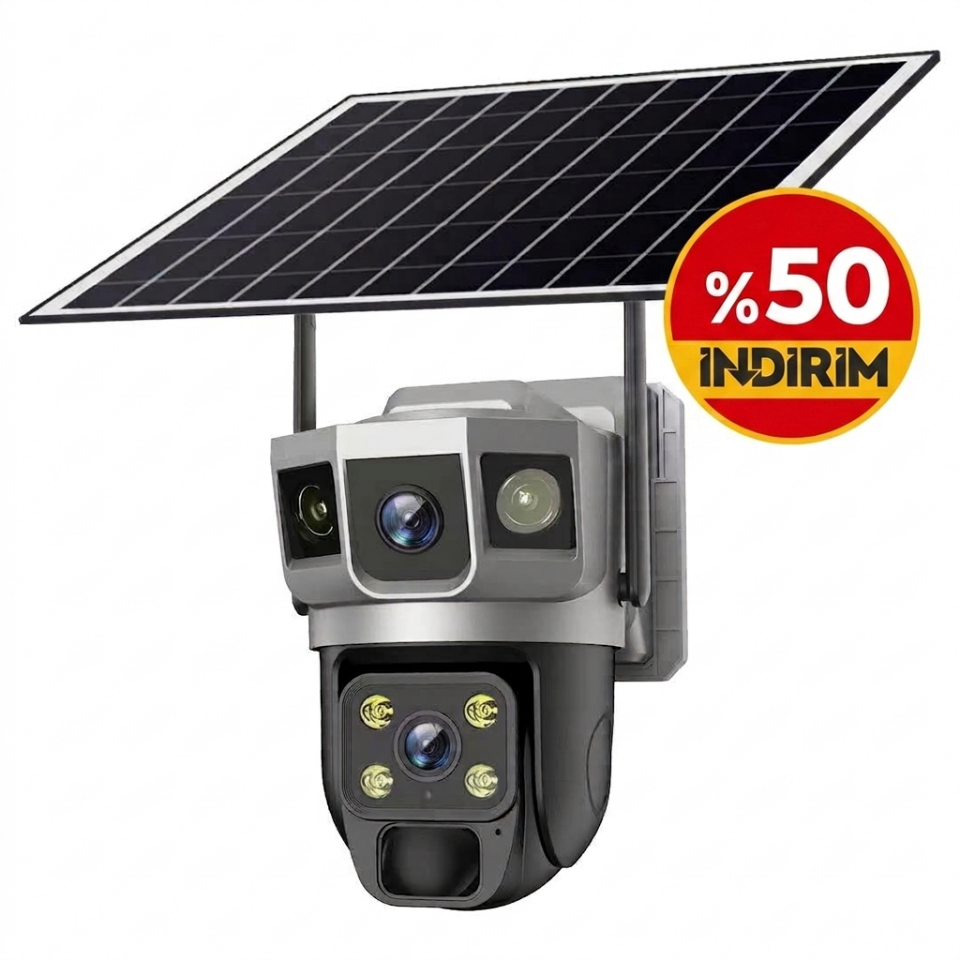 Solinved Güneş Enerjili PTZ 4G Kamera - CM 26