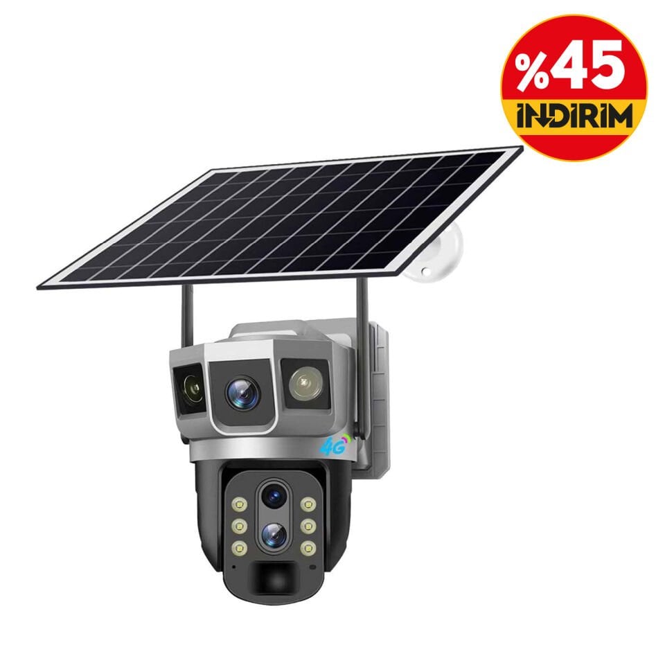 Solinved Güneş Enerjili PTZ 4G Kamera (10K Zoom) - CM 27