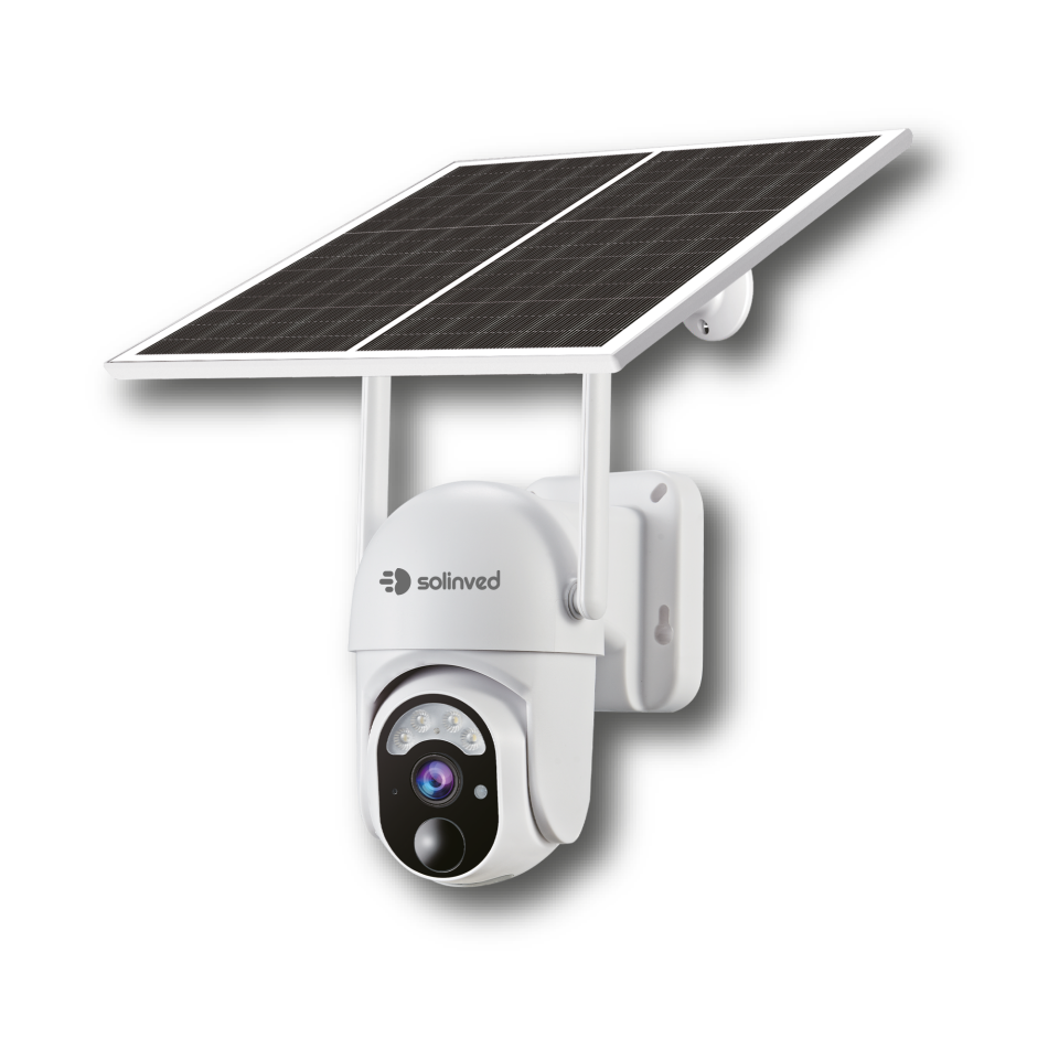 Solinved Güneş Enerjili Akıllı PTZ Wifi Kamera - CM 04