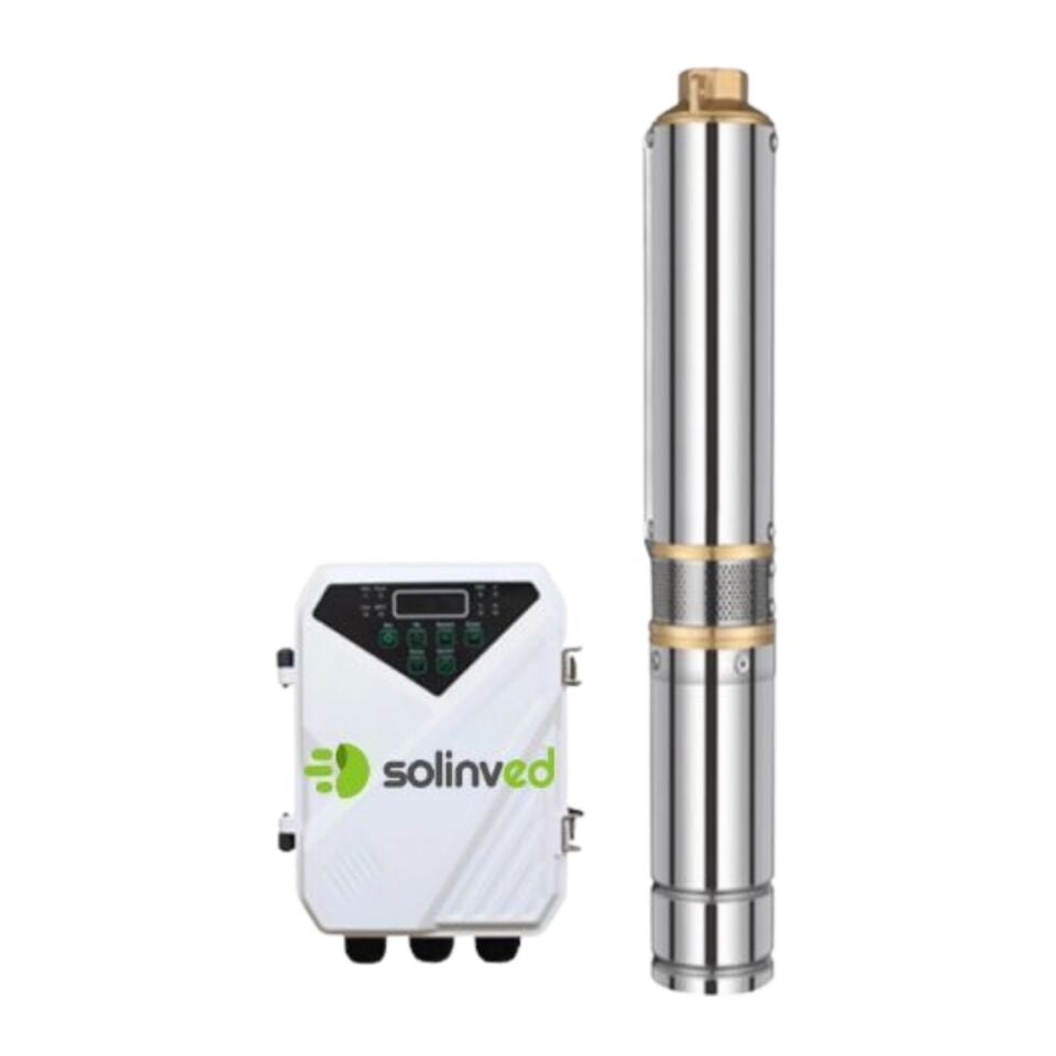 Premium DC Pompa - 3 İnç - 110 Volt - 1500 Watt - 3,8 Ton - Hmax: 180 Mt - Outlet: 1,25