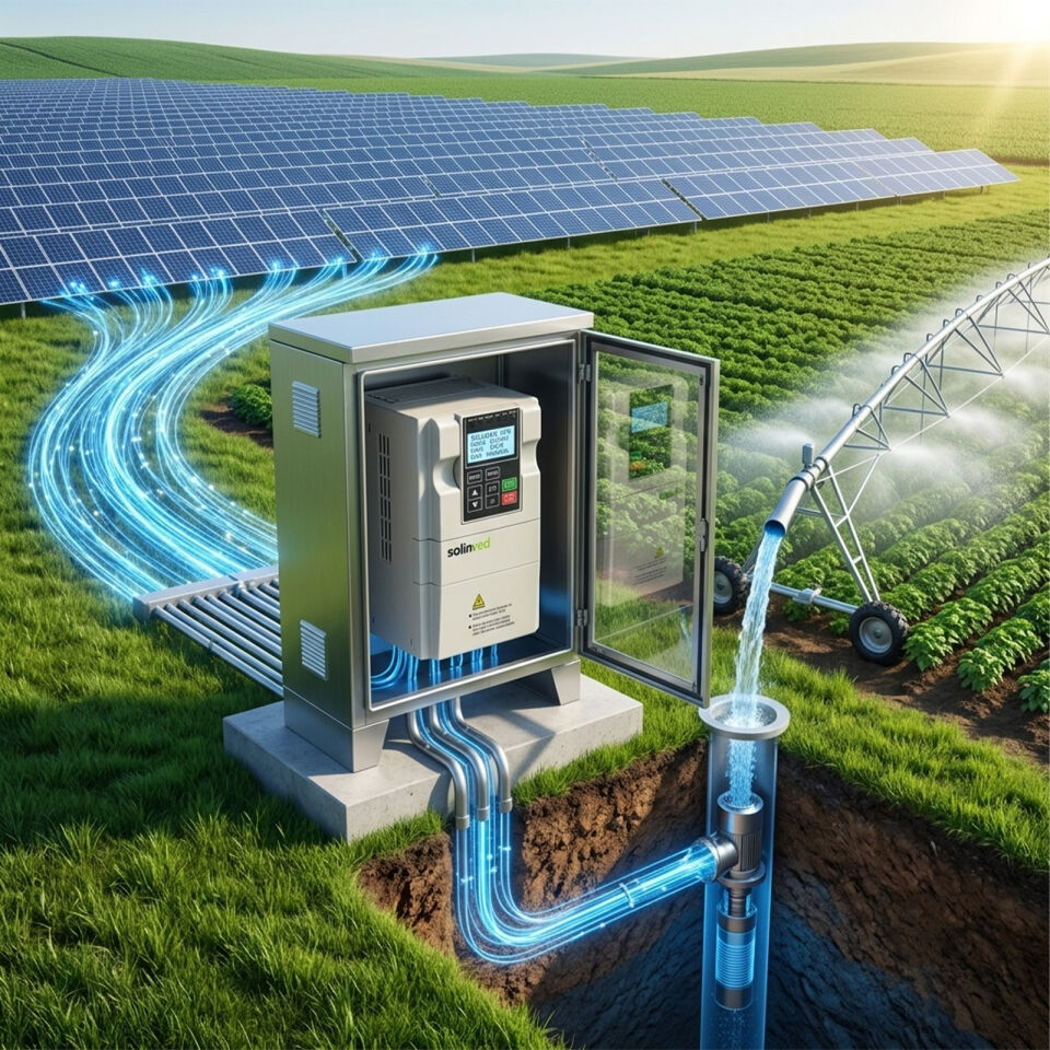 Solinved 2.2 kW 3 HP Trifaze Solar Pompa Sürücü