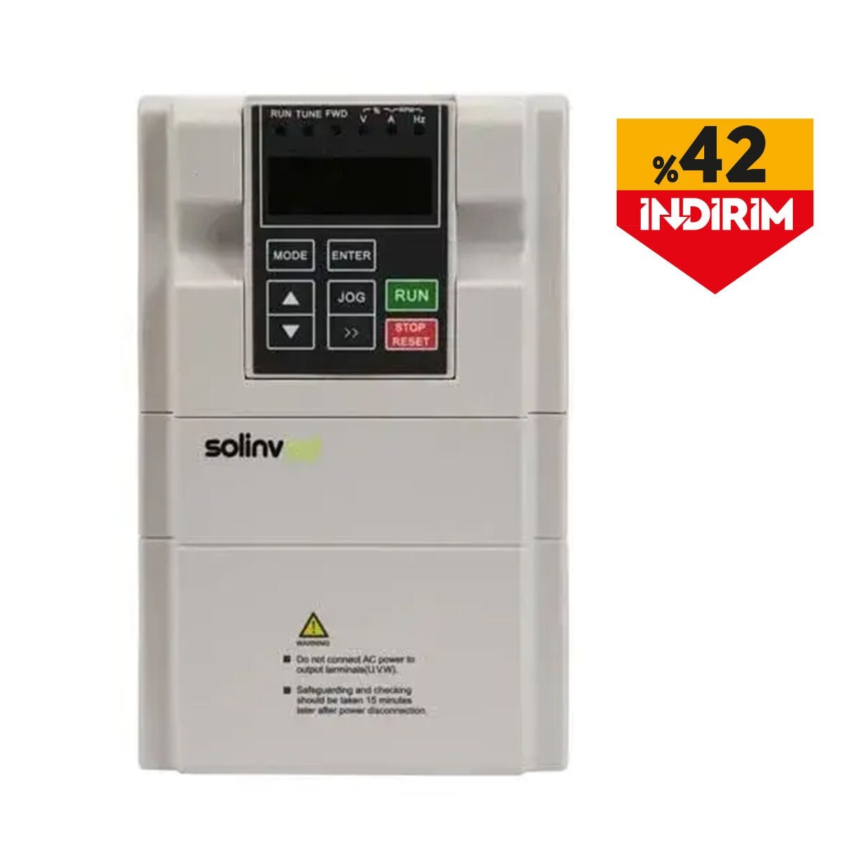 Solinved 1.5 kW 2 HP Monofaze (1x220) Solar Pompa Sürücü