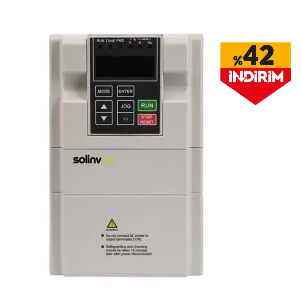 Solinved 1.5 kW 2 HP Monofaze (1x220) Solar Pompa Sürücü