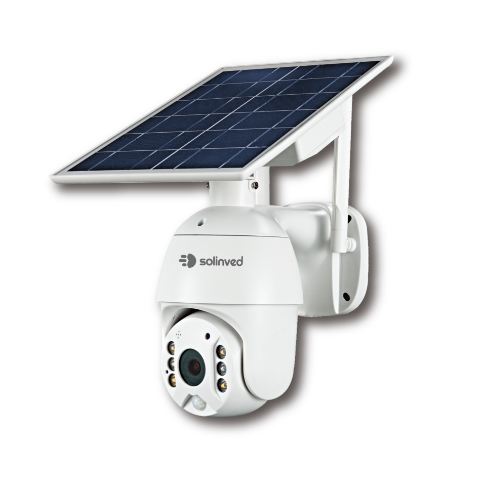 Solinved Güneş Enerjili Akıllı PTZ WiFi Kamera – CM 22
