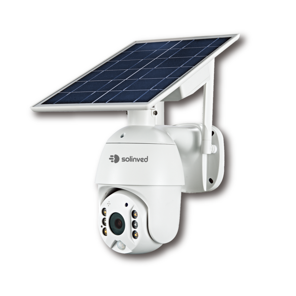Solinved Güneş Enerjili Akıllı PTZ WiFi Kamera – CM 22