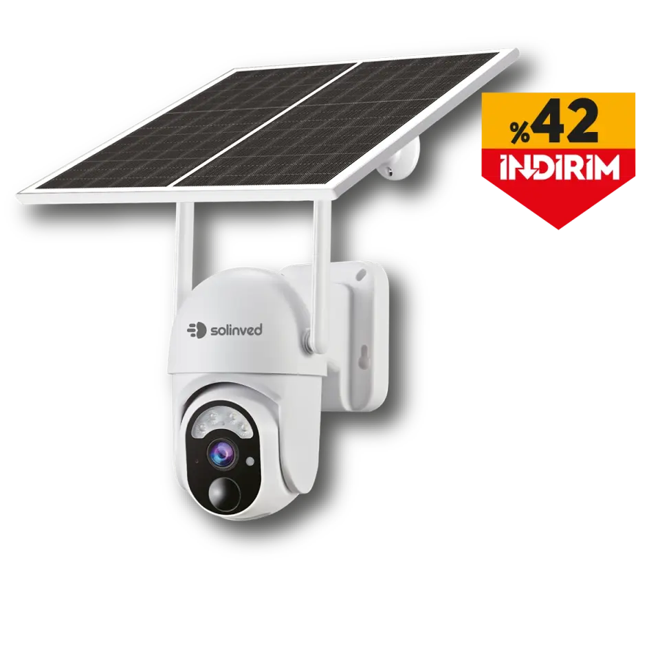 Solinved Güneş Enerjili Akıllı PTZ 4G Kamera – CM 04