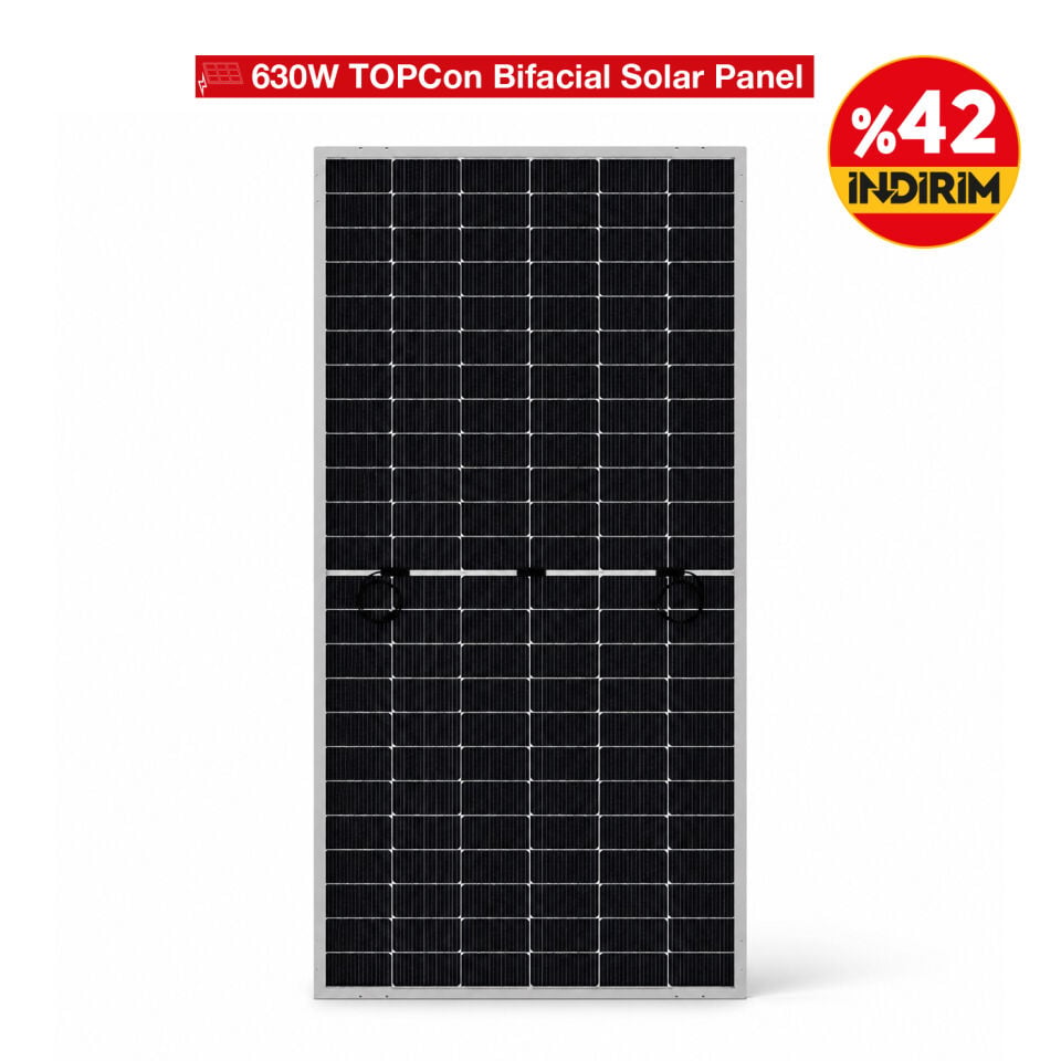 Solinved 630W TOPCon Bifacial Güneş Paneli