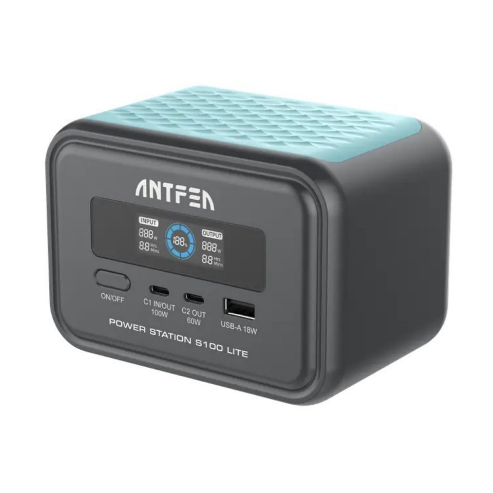 ANTFEA S100 Lite Taşınabilir Güç Sistemi 99W Güneş Paneli Uyumlu