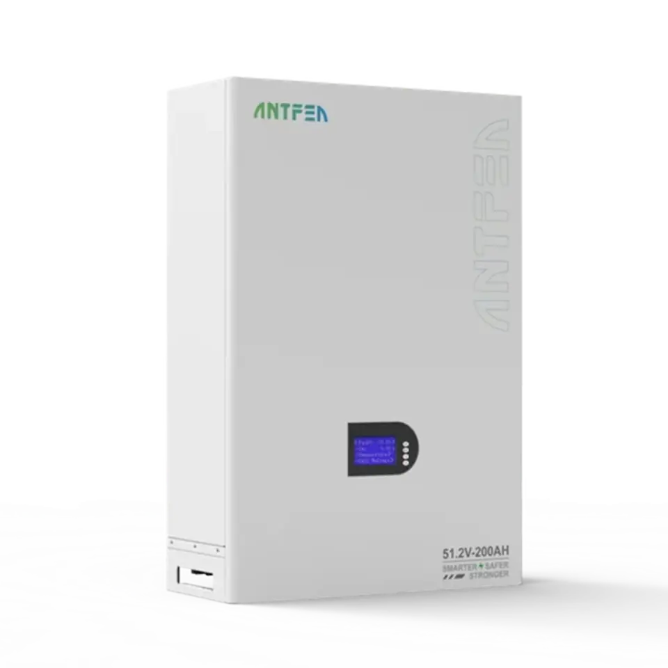 ANTFEA 51.2V 200Ah LiFePo4 Lityum Duvar Tipi Batarya