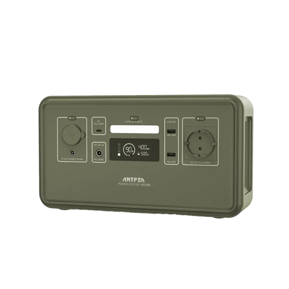 Antfea XS500F Taşınabilir Güç Sistemi 500W Mini Yeşil