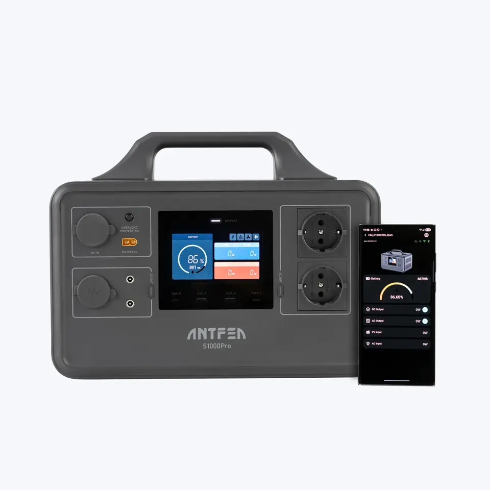 ANTFEA S1000Pro Taşınabilir Güç Sistemi 1200W
