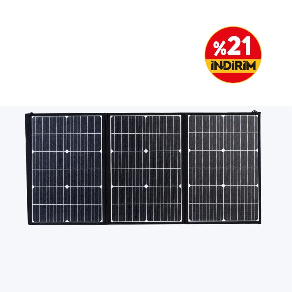 Antfea 100W Taşınabilir Güneş Paneli