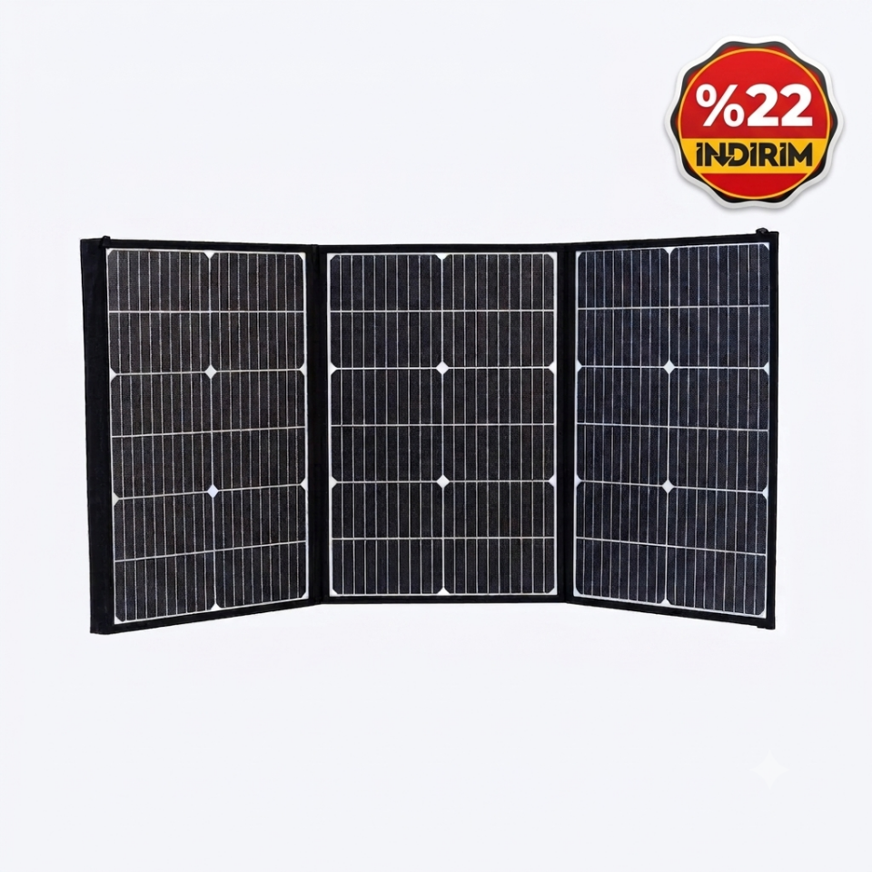 Antfea 100W Taşınabilir Güneş Paneli