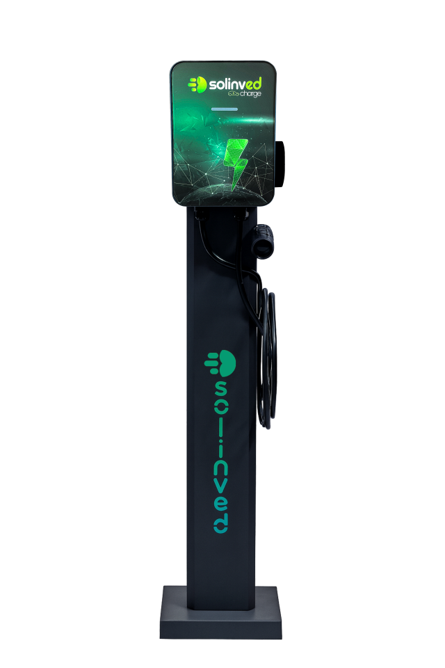 Solinved AC 22 KW RADIUS MODEL Elektrikli Araç Şarj İstasyonu