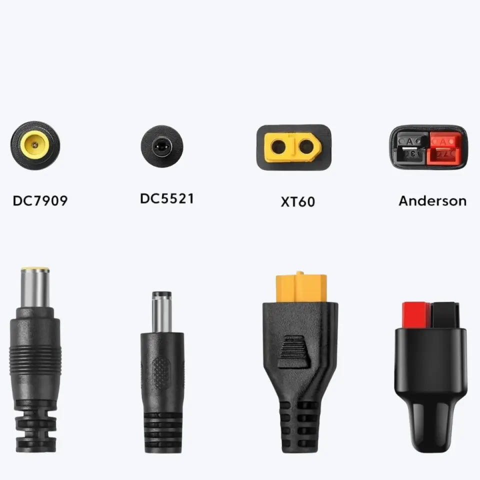 Antfea MC4-Multi Dönüşüm Kablosu (XT60-DC7909-DC5521-ANDERSON) 3 Metre